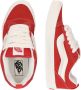 Vans Knu Skool Skate in rood formaten: 36.5 - Thumbnail 4
