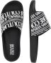 Versace Jeans Couture Versace Couture Heren Slippers Zwart 78YA3SQ1 - Thumbnail 14