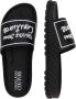Versace Jeans Couture Rubberen slippers met logo Black Dames - Thumbnail 8