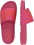Versace Jeans Couture Rubberen slides met logo Pink Dames - Thumbnail 8