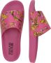 Versace Jeans Couture Rubberen slippers met print Pink Dames - Thumbnail 8
