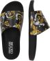 Versace Jeans Couture Versace Couture Dames Slippers Zwart 78VA3SQ3-ZS365 G89 - Thumbnail 11