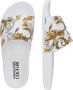 Versace Jeans Couture Slippers & Mules Fondo Shelly Dis. Sq3 in wit - Thumbnail 9