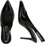 Versace Zwarte Verf Effect Hoge Hak Pumps Black Dames - Thumbnail 2