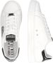 Versace Jeans Couture Witte Sneakers met Zwarte Details White Heren - Thumbnail 10