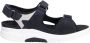 Waldläufer Blauwe Comfort Sandalen voor Dames - Thumbnail 4