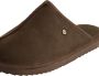 Warmbat Barron Suede Heren Pantoffels Brown - Thumbnail 10