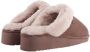 Warmbat Alic e Hausschuhe Pantoffel mit wärmendem Merino Schaffell Keilabsatz und rutschfester Indoor Outdoor Sohle - Thumbnail 9