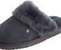 Warmbat Flurry Suede Dames Pantoffels Dark grey - Thumbnail 13