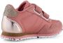 Woden Nor Suede Lage sneakers Meisjes Roze - Thumbnail 9