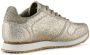 Woden Glitter Fonkelende Sneaker Beige Dames - Thumbnail 13