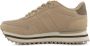 Woden Nora III volle lederen plateau sneakers Beige Dames - Thumbnail 9