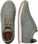 Woden Elegante Klassieke Fashion Sneaker met Croco Accenten Green Dames - Thumbnail 15