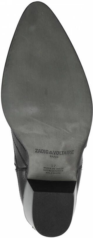 Zadig&Voltaire Leren enkellaarzen Zwart - Foto 8