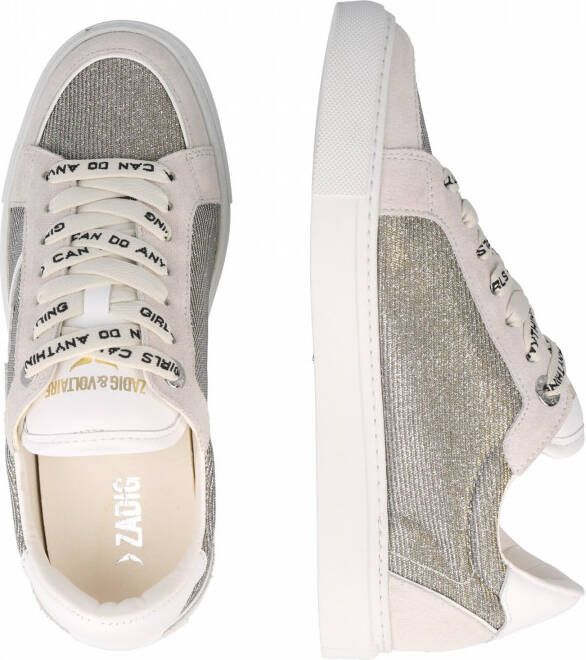 Zadig&Voltaire Sneakers met logopatch Grijs - Foto 2