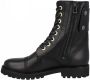 Zadig&Voltaire Joe enkellaarzen met veters Zwart - Thumbnail 4