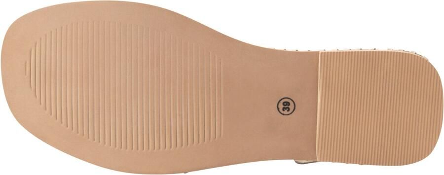 Faina Sandalen met riem crème bruin - Foto 6