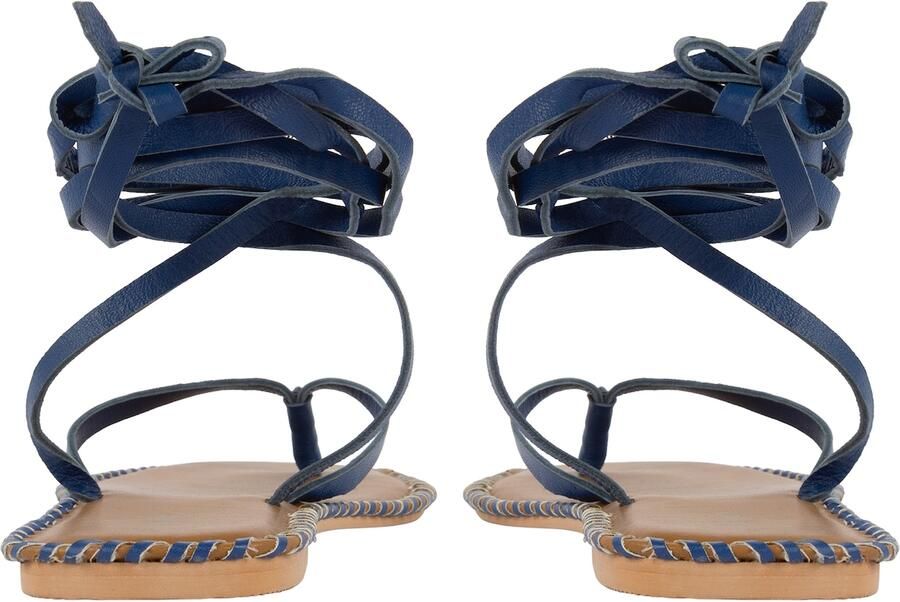 Faina Sandalen met riem nachtblauw - Foto 4