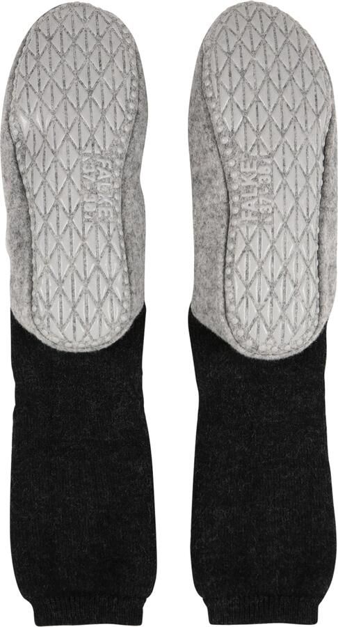 Falke Cosyshoe Cocooning Pantoffels zwart grijs - Foto 3