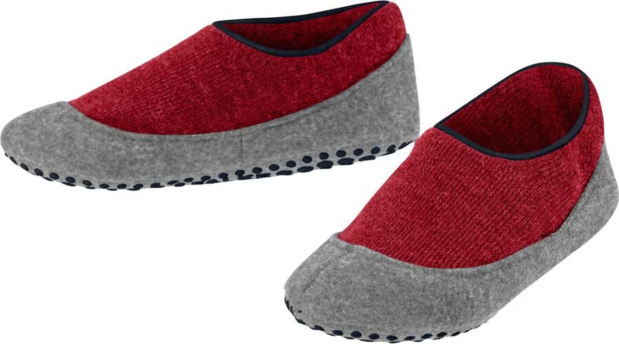 Falke Kid's Cosy Slipper Catspads Pantoffels maat 29-30 rood grijs - Foto 4