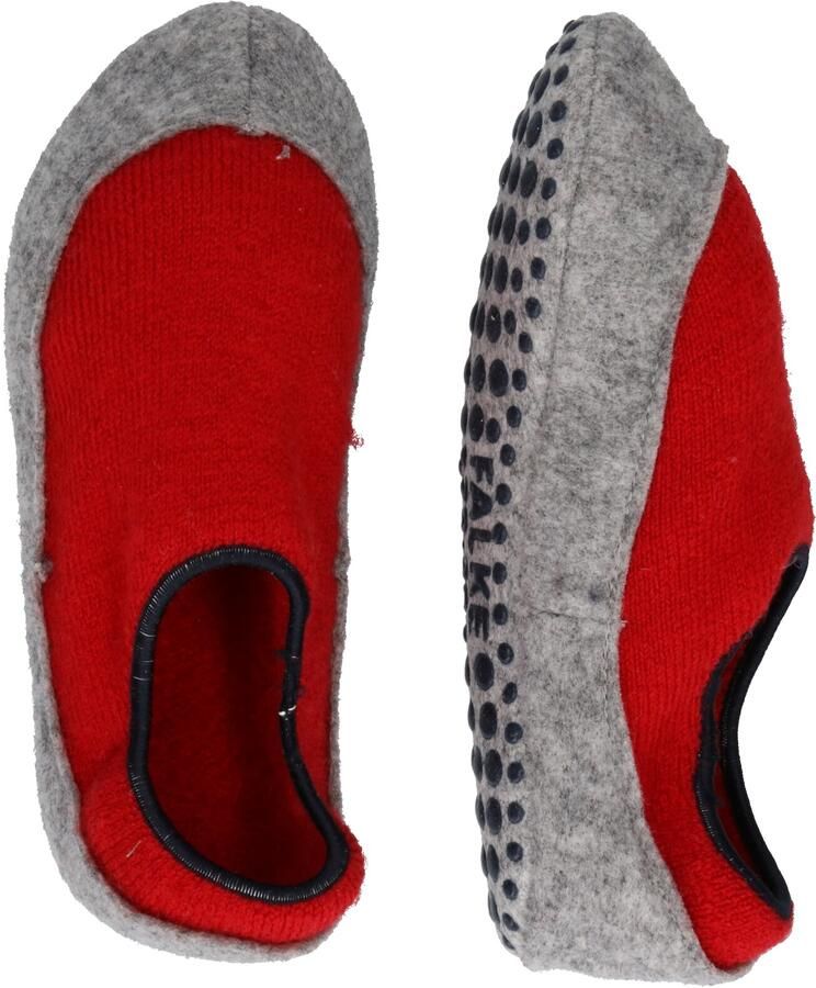 Falke Kid's Cosy Slipper Catspads Pantoffels maat 29-30 rood grijs - Foto 2