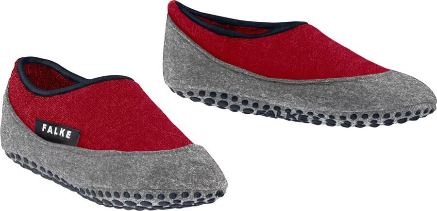 Falke Kid's Cosy Slipper Catspads Pantoffels maat 29-30 rood grijs - Foto 3