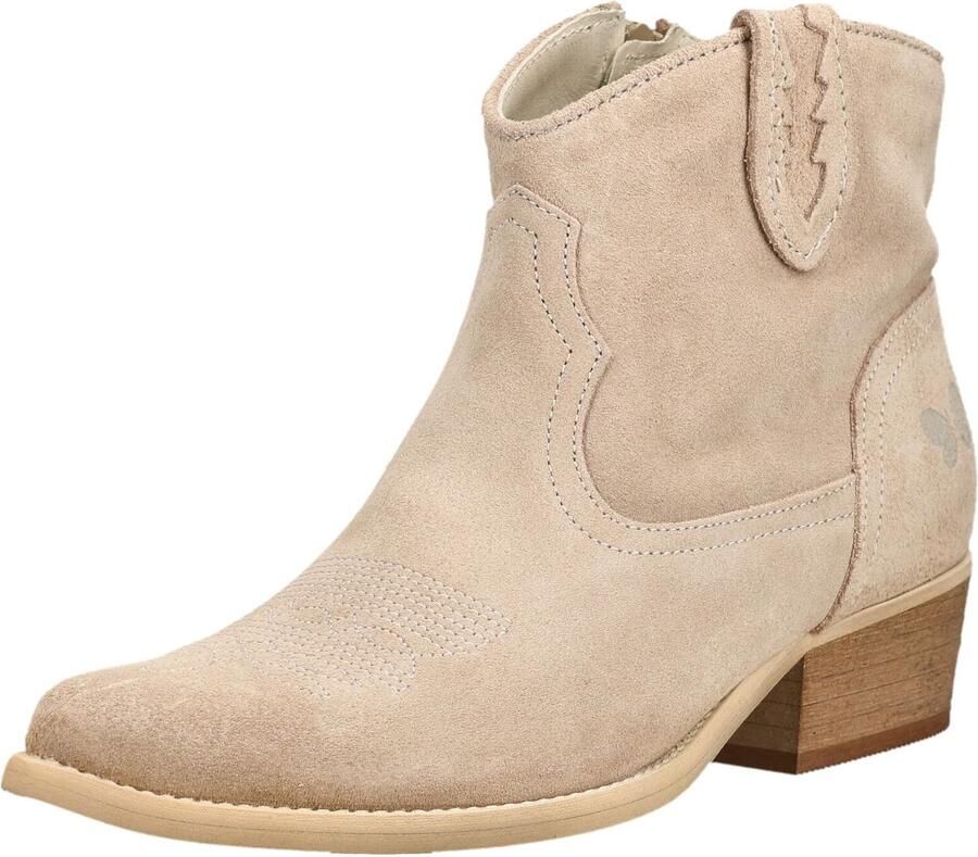 FELMINI Enkellaarsje beige