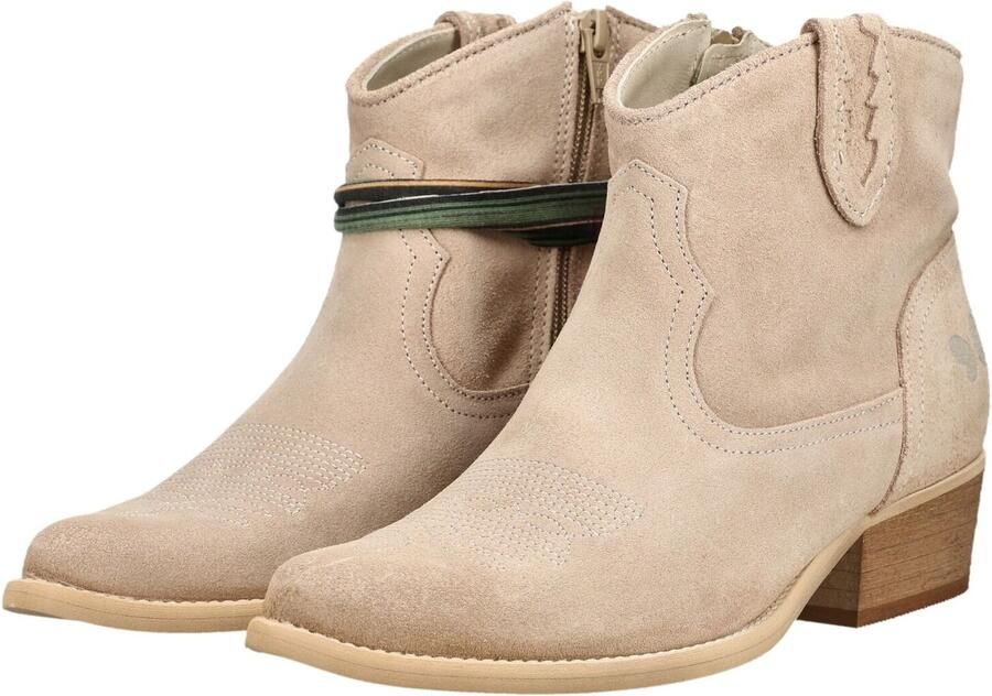 FELMINI Enkellaarsje beige - Foto 5