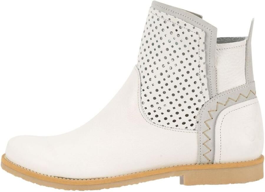 FELMINI Enkellaarsjes 'Clash' lichtgrijs offwhite - Foto 6