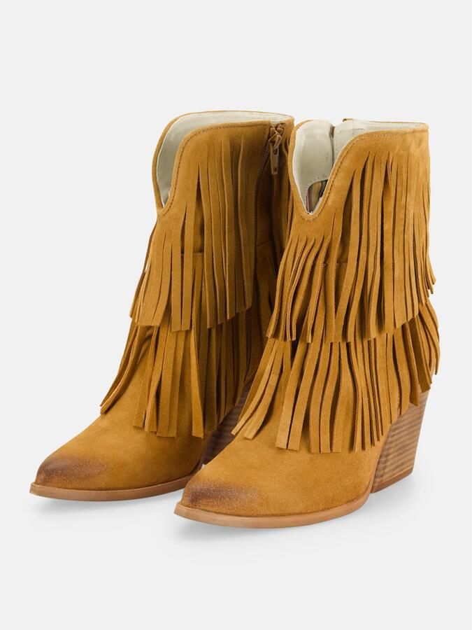 FELMINI Enkellaarsjes 'Monalisa F025' camel - Foto 3