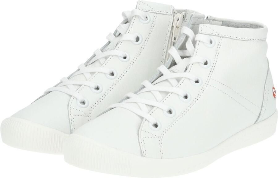 FELMINI Sneakers hoog neonrood wit - Foto 5