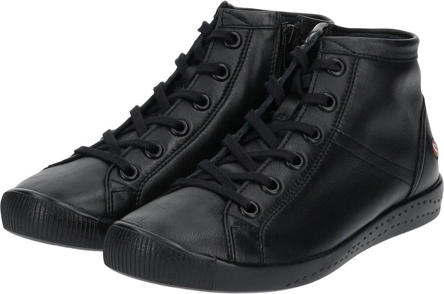 FELMINI Sneakers hoog neonrood zwart wit - Foto 5