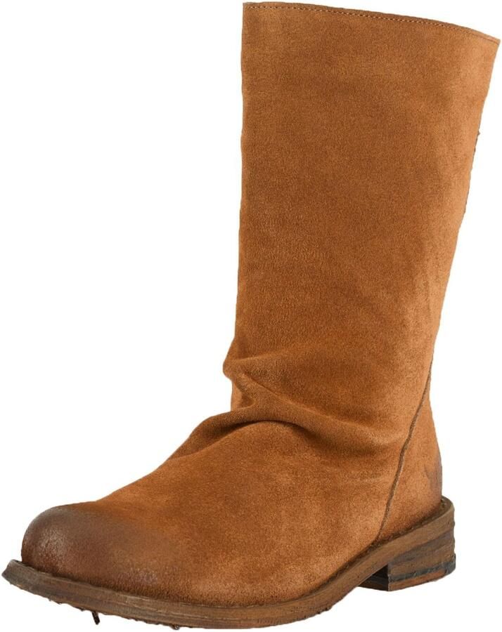 Felmini Wide Fit Boots 'Gredo W107' cognac