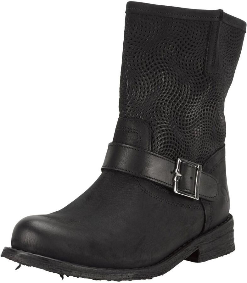 Felmini Wide Fit Boots 'Gredo' zwart