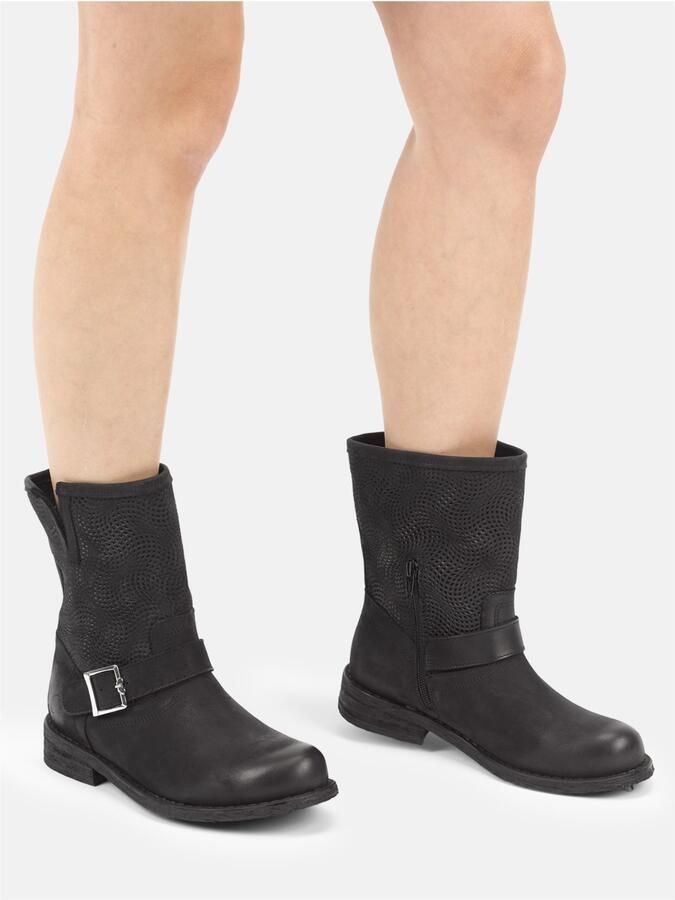 Felmini Wide Fit Boots 'Gredo' zwart - Foto 3