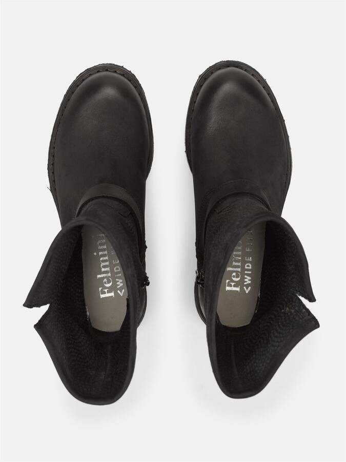 Felmini Wide Fit Boots 'Gredo' zwart - Foto 6