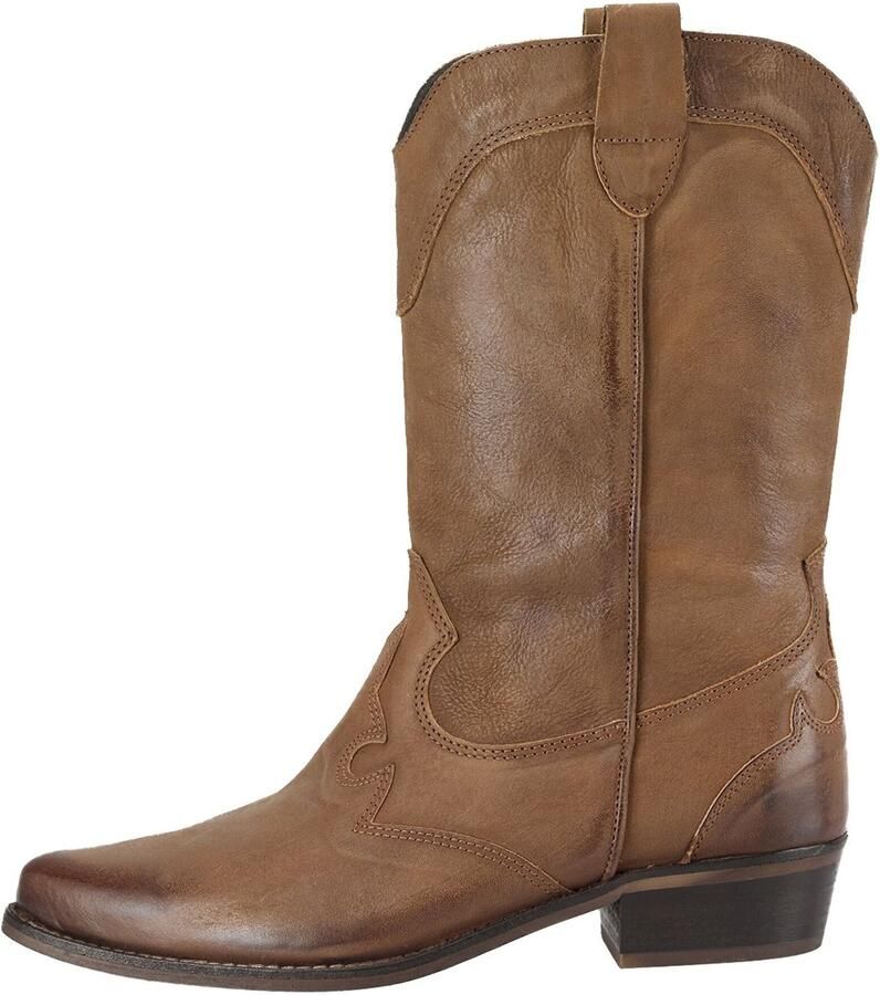 Felmini Wide Fit Cowboylaarzen bruin - Foto 2