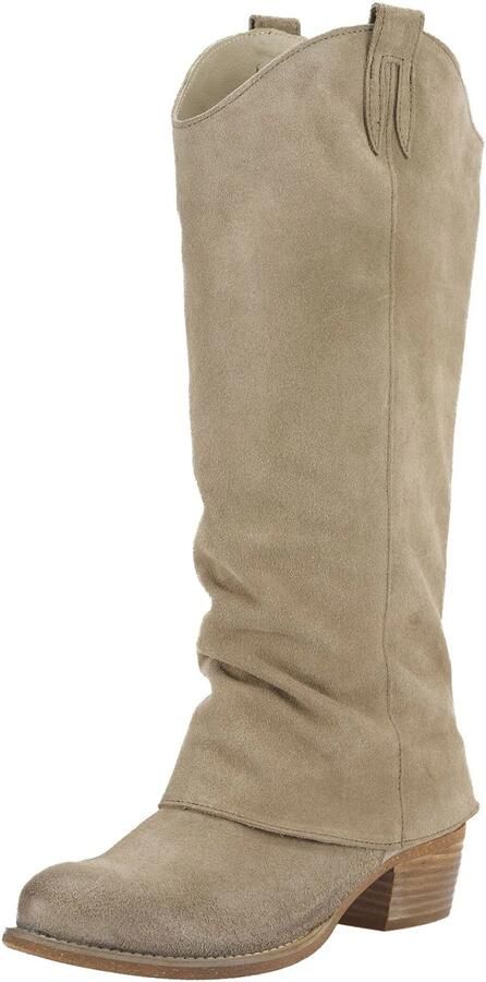 Felmini Wide Fit Cowboylaarzen bruin