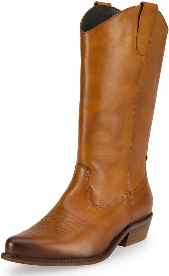 Felmini Wide Fit Cowboylaarzen bruin