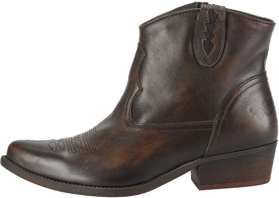 Felmini Wide Fit Cowboylaarzen bruin - Foto 2