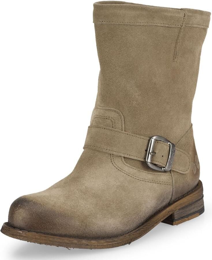 Felmini Wide Fit Enkellaarsjes 'Gredo W014' sand