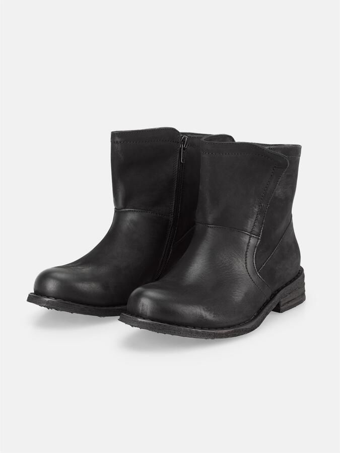 Felmini Wide Fit Enkellaarsjes zwart - Foto 4