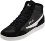 Fila Crew Mid Sneakers zwart Imitatiesuede - Thumbnail 2