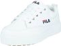 Fila Chique witte sleehaksneakers met geborduurd detail White Dames - Thumbnail 4