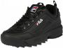 Fila Disruptor Low Wmn 1010302.12V Dames Sneaker Sportschoenen Schoenen Zwart - Thumbnail 5