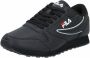 Fila ORBIT LOW Herensneakers Vrijetijdsschoenen Trainers 1010263 Zwart - Thumbnail 5