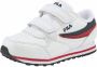 Fila Retro Running Sneaker Orbit Fastener Kids White Dress blue - Thumbnail 3
