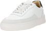 Filling Pieces Witte Leren Sneakers Klassiek Veters Stijlvol White Heren - Thumbnail 3
