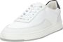 Filling Pieces Witte leren sneakers Ronde veters Comfortabel White Heren - Thumbnail 2