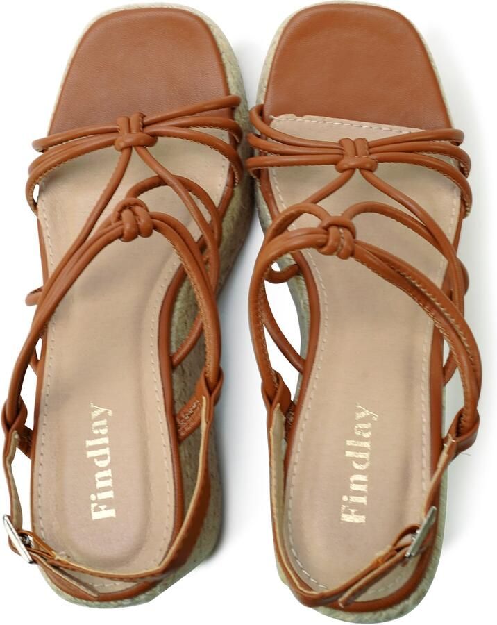 Findlay Sandaal 'AVEIRO' cognac - Foto 2